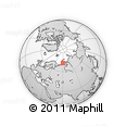 Outline Map of the Area around 71° 22' 52" N, 60° 25' 29" E, rectangular outline