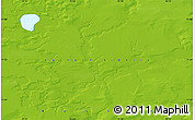 Physical Map of the area around 71° 22' 52" N, 91° 52' 30" E