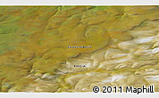 Satellite 3D Map of the area around 71° 39' 56" N, 104° 37' 30" E