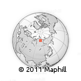 Outline Map of the Area around 71° 39' 56" N, 108° 1' 30" E, rectangular outline
