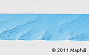 Shaded Relief Panoramic Map of the area around 71° 39' 56" N, 150° 22' 30" W