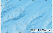 Shaded Relief Map of the area around 71° 39' 56" N, 151° 13' 29" W