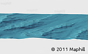 Satellite Panoramic Map of the area around 71° 39' 56" N, 151° 13' 29" W