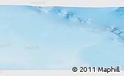 Physical 3D Map of the area around 71° 39' 56" N, 152° 55' 30" W
