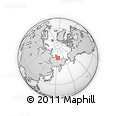 Outline Map of the Area around 71° 39' 56" N, 153° 55' 30" E, rectangular outline