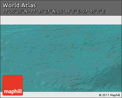 Satellite 3D Map of the Area around 71° 39' 56" N, 27° 16' 29" E