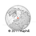 Outline Map of the Area around 71° 39' 56" N, 28° 7' 30" E, rectangular outline