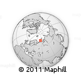 Outline Map of the Area around 71° 39' 56" N, 54° 28' 30" E, rectangular outline