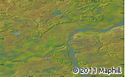 Satellite Map of the area around 71° 56' 54" N, 102° 4' 29" E