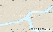 Shaded Relief Map of the area around 71° 56' 54" N, 102° 4' 29" E