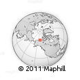 Outline Map of the Area around 71° 56' 54" N, 138° 28' 29" W, rectangular outline