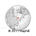 Outline Map of the Area around 71° 56' 54" N, 140° 19' 29" E, rectangular outline