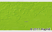 Physical 3D Map of the area around 71° 56' 54" N, 142° 1' 30" E