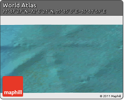 Satellite 3D Map of the Area around 71° 56' 54" N, 16° 13' 30" E