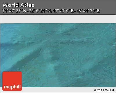 Satellite 3D Map of the Area around 71° 56' 54" N, 16° 13' 30" E
