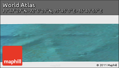 Satellite Panoramic Map of the Area around 71° 56' 54" N, 16° 13' 30" E