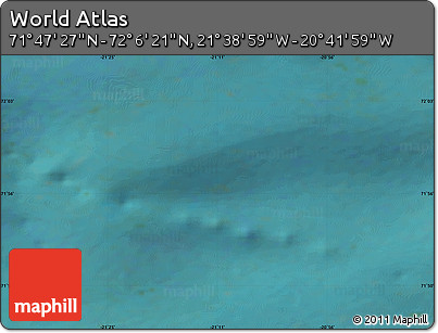 Satellite Map of the Area around 71° 56' 54" N, 21° 10' 29" W