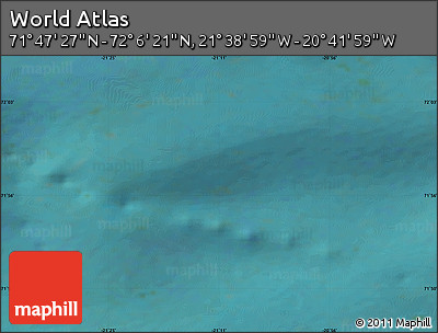Satellite Map of the Area around 71° 56' 54" N, 21° 10' 29" W