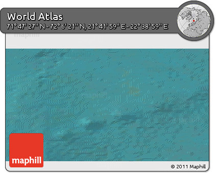 Satellite 3D Map of the Area around 71° 56' 54" N, 22° 10' 29" E