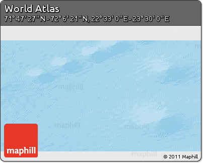 Physical 3D Map of the Area around 71° 56' 54" N, 23° 1' 29" E