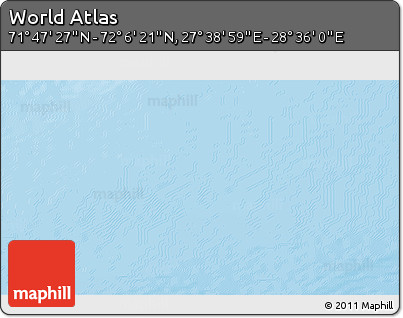 Physical 3D Map of the Area around 71° 56' 54" N, 28° 7' 30" E