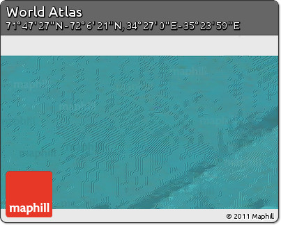 Satellite 3D Map of the Area around 71° 56' 54" N, 34° 55' 29" E