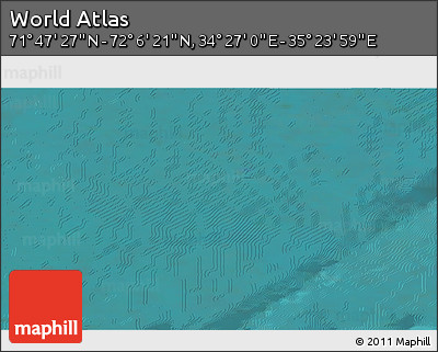 Satellite 3D Map of the Area around 71° 56' 54" N, 34° 55' 29" E