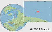 Savanna Style Location Map of the area around 71° 56' 54" N, 36° 37' 30" E