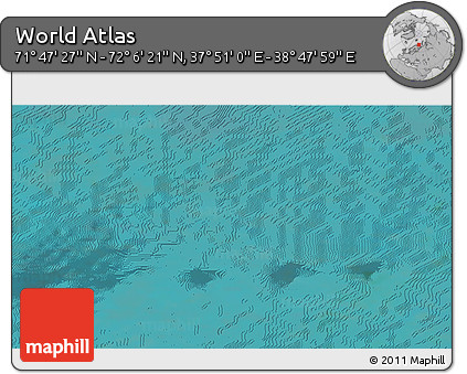 Satellite 3D Map of the Area around 71° 56' 54" N, 38° 19' 30" E