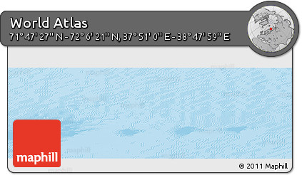 Physical Panoramic Map of the Area around 71° 56' 54" N, 38° 19' 30" E