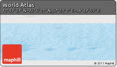 Physical Panoramic Map of the Area around 71° 56' 54" N, 38° 19' 30" E
