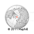 Outline Map of the Area around 71° 56' 54" N, 3° 19' 30" W, rectangular outline