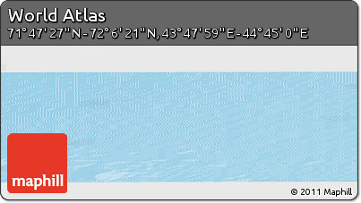 Physical Panoramic Map of the Area around 71° 56' 54" N, 44° 16' 29" E