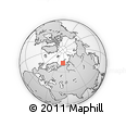 Outline Map of the Area around 71° 56' 54" N, 53° 37' 30" E, rectangular outline