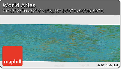 Satellite Panoramic Map of the Area around 71° 56' 54" N, 56° 10' 29" E