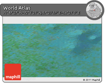 Satellite 3D Map of the Area around 71° 56' 54" N, 57° 52' 30" E