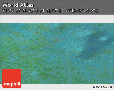 Satellite 3D Map of the Area around 71° 56' 54" N, 57° 52' 30" E