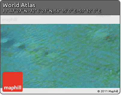 Satellite 3D Map of the Area around 71° 56' 54" N, 58° 43' 30" E