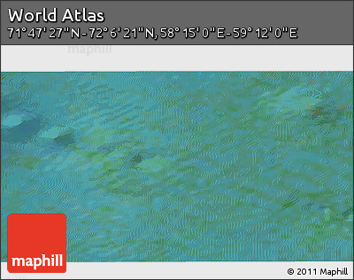 Satellite 3D Map of the Area around 71° 56' 54" N, 58° 43' 30" E