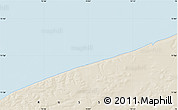 Shaded Relief Map of the area around 71° 56' 54" N, 74° 1' 30" E