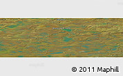 Satellite Panoramic Map of the area around 71° 56' 54" N, 96° 7' 30" E