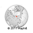 Outline Map of the Area around 72° 13' 45" N, 112° 16' 30" E, rectangular outline