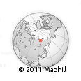 Outline Map of the Area around 72° 13' 45" N, 125° 1' 30" E, rectangular outline