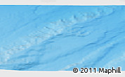 Physical 3D Map of the area around 72° 13' 45" N, 152° 55' 30" W