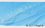 Shaded Relief 3D Map of the area around 72° 13' 45" N, 152° 55' 30" W