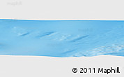 Physical Panoramic Map of the area around 72° 13' 45" N, 153° 46' 30" W