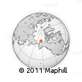 Outline Map of the Area around 72° 13' 45" N, 154° 37' 30" W, rectangular outline