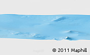 Shaded Relief Panoramic Map of the area around 72° 13' 45" N, 154° 37' 30" W