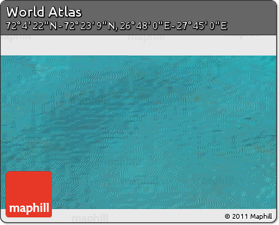 Satellite 3D Map of the Area around 72° 13' 45" N, 27° 16' 29" E