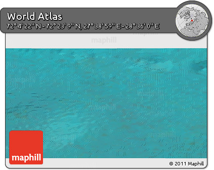 Satellite 3D Map of the Area around 72° 13' 45" N, 28° 7' 30" E